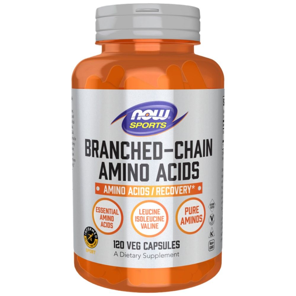 Acides aminés à chaîne ramifiée/BCAA - 120 capsules