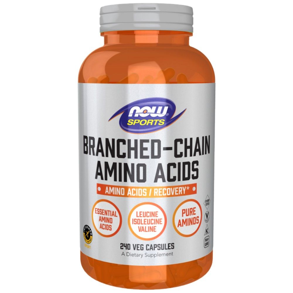 Acides aminés à chaîne ramifiée/BCAA - 120 capsules