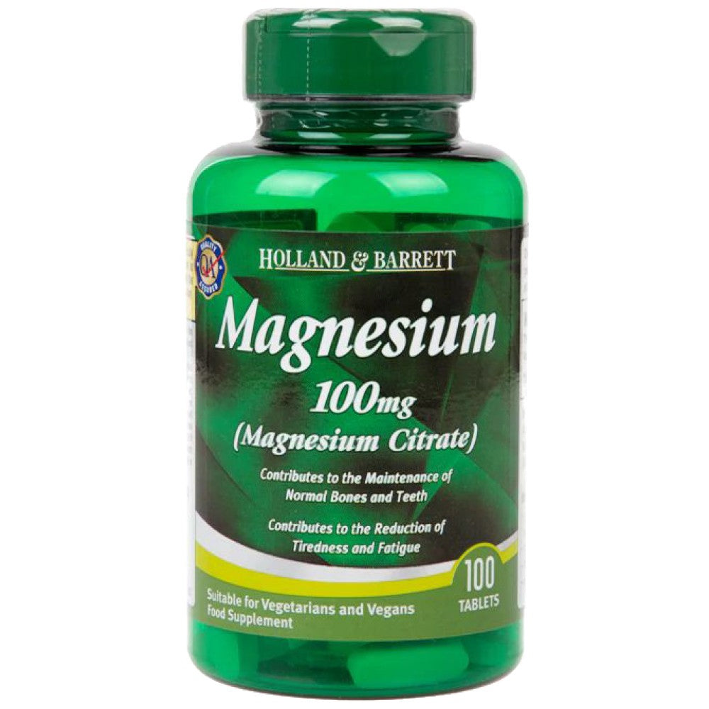 Magnésium Citrate 100 mg 100 comprimés