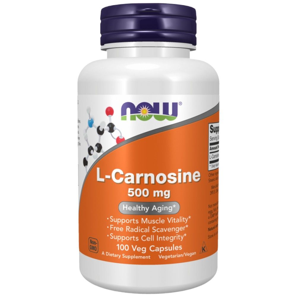 L-carnosine 500 mg - 50 capsules