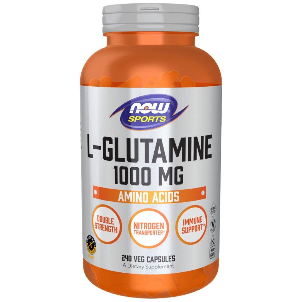 L-glutamine 1000 mg - 240 capsules