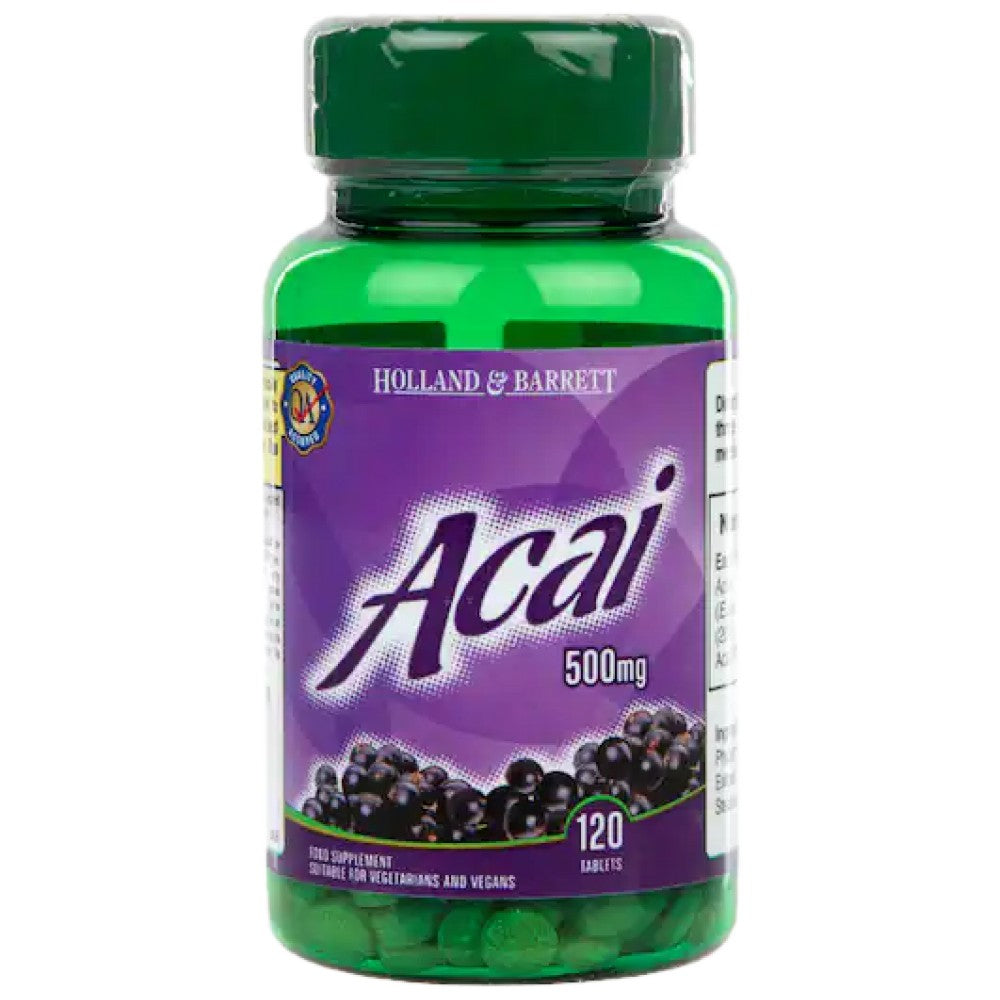 Acai Berry 500 mg - 120 comprimés