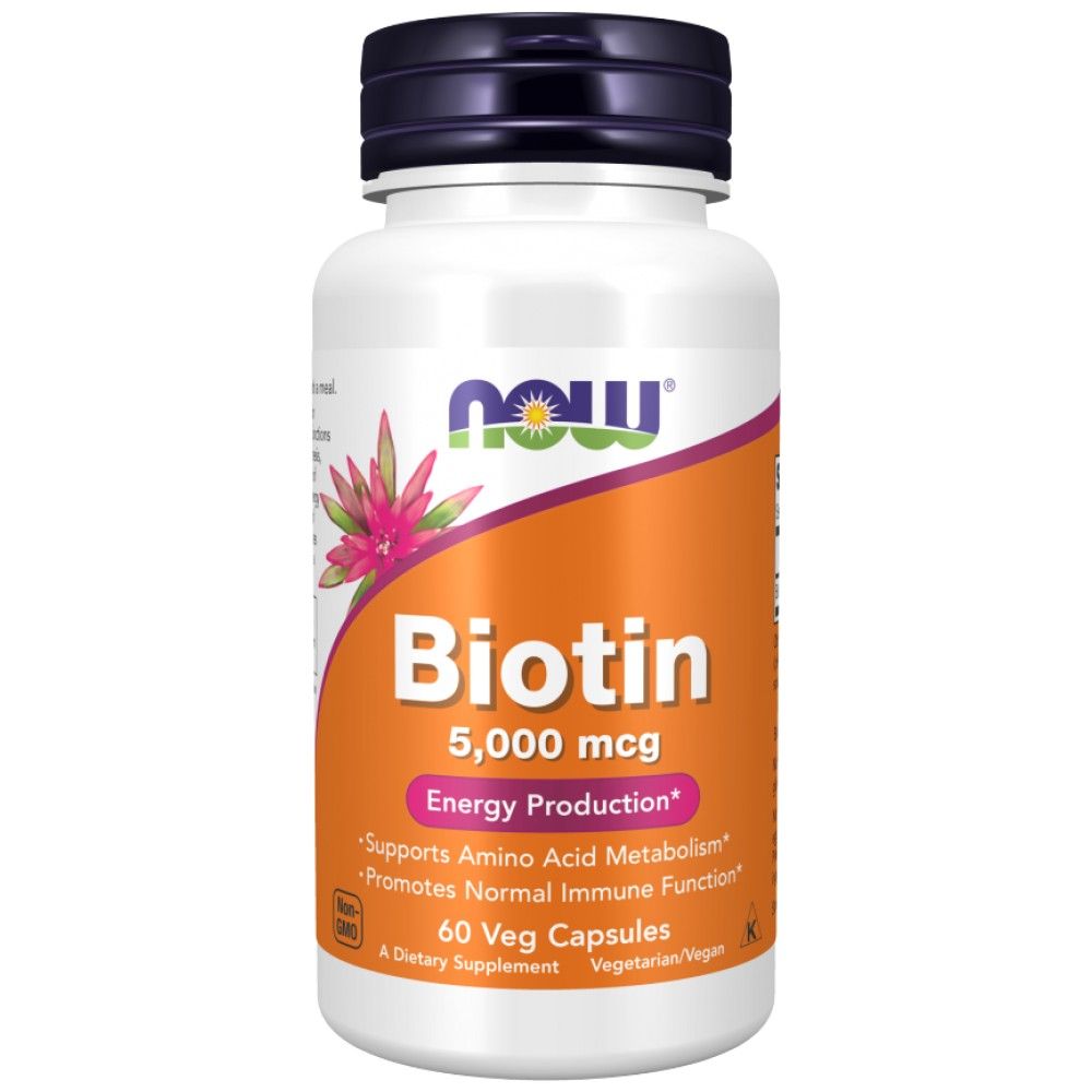 Biotine 5000 mcg - 60 capsules