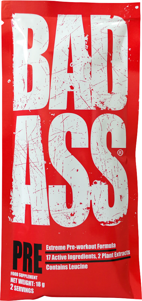 <tc>BAD ASS</tc> /Pré/Échantillon de formule pré-entraînement extrême - 18 grammes