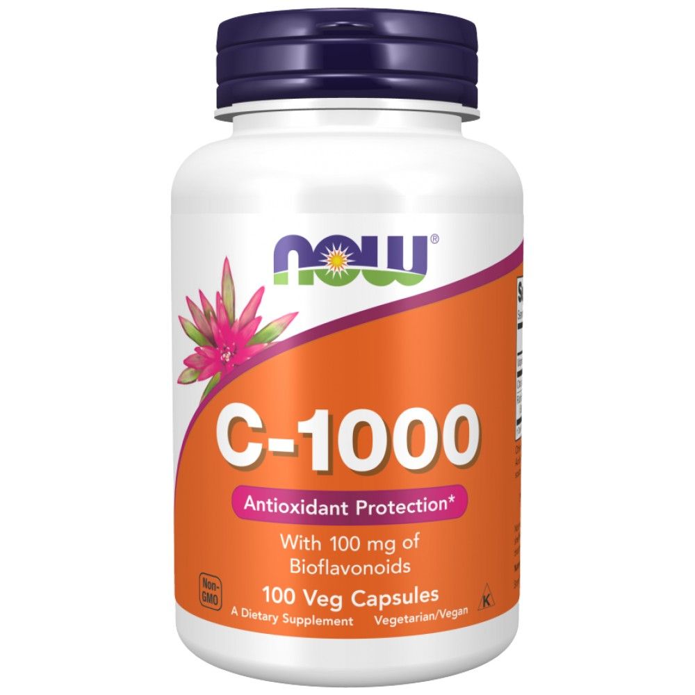 Vitamine C-1000/avec bioflavonoïdes - 100 capsules