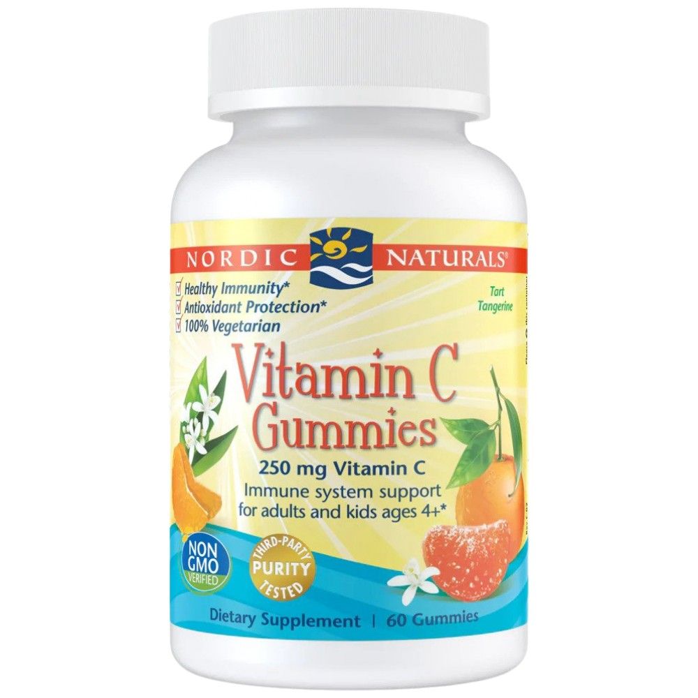 Gummies de vitamine C 250 mg - 60 gummies