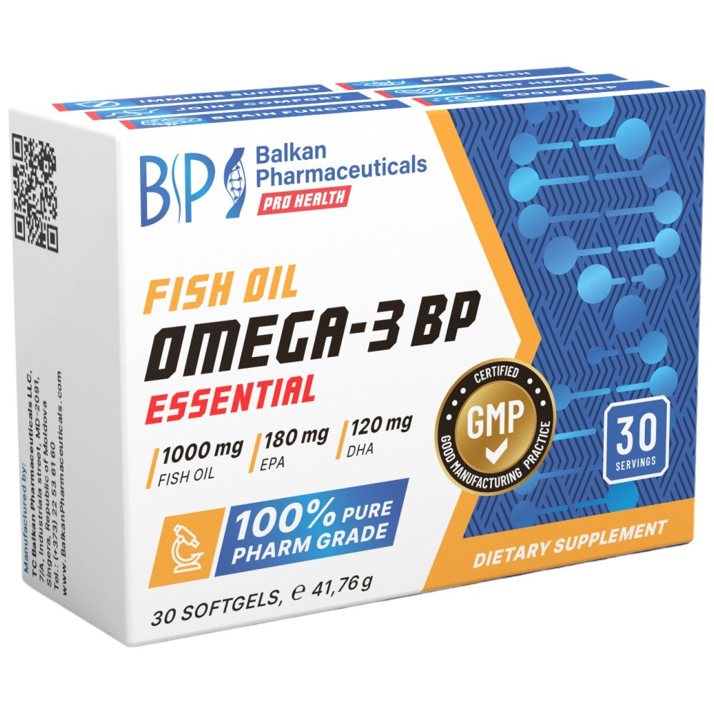 Oméga-3 BP essentiel - 30 capsules de gel
