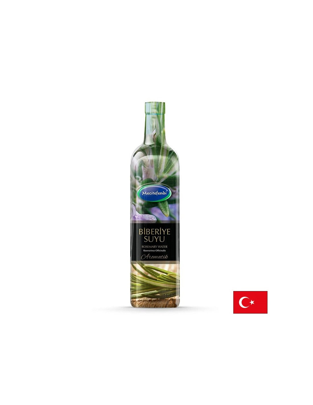 Rosemary Eau aromatique pour la fonction du cerveau, 1 litre, 20 doses