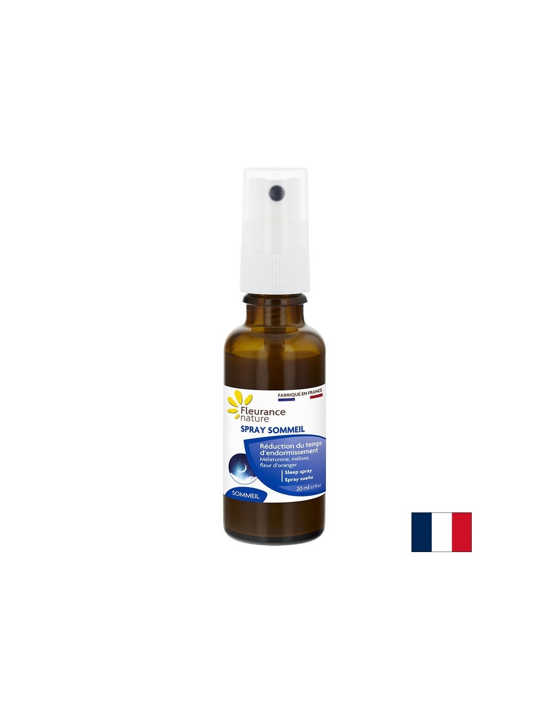 Sleep Spray avec de la mélatonine et de la vitamine B1, B6 - 20 ml Nature floute