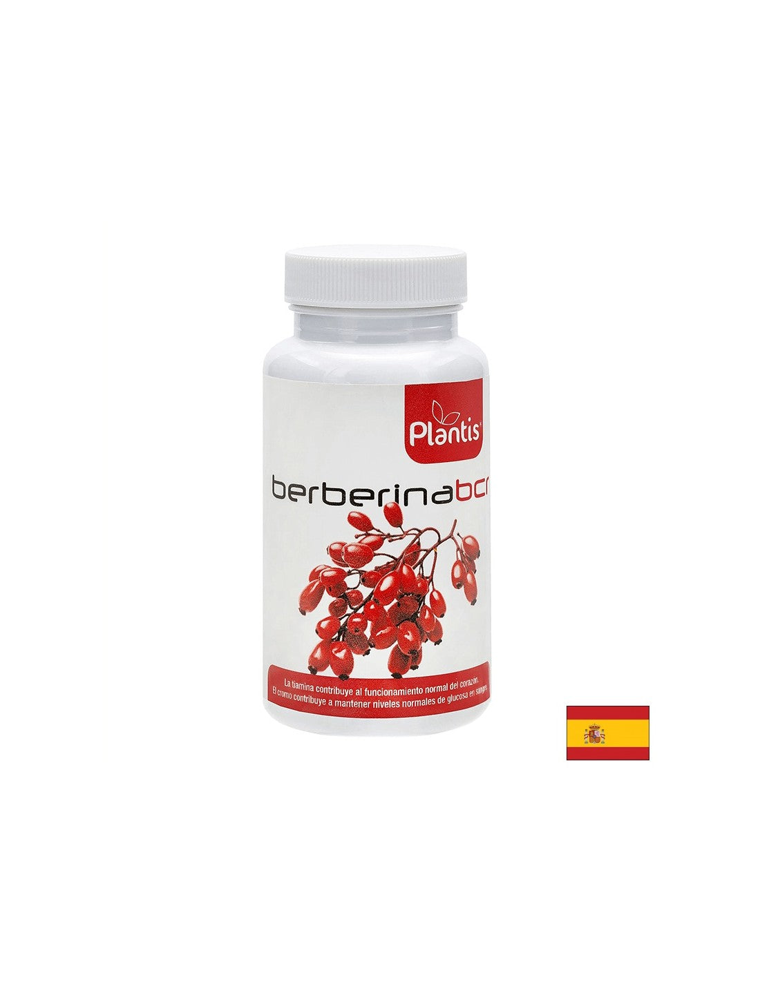 Cholestérol et glycémie - berbérine + chrome et vitamine B1, 60 capsules