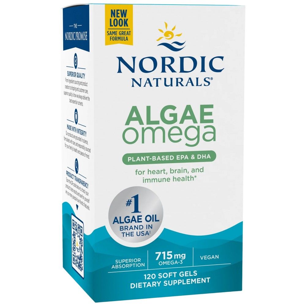 Algues oméga 715 mg - 120 capsules de gel