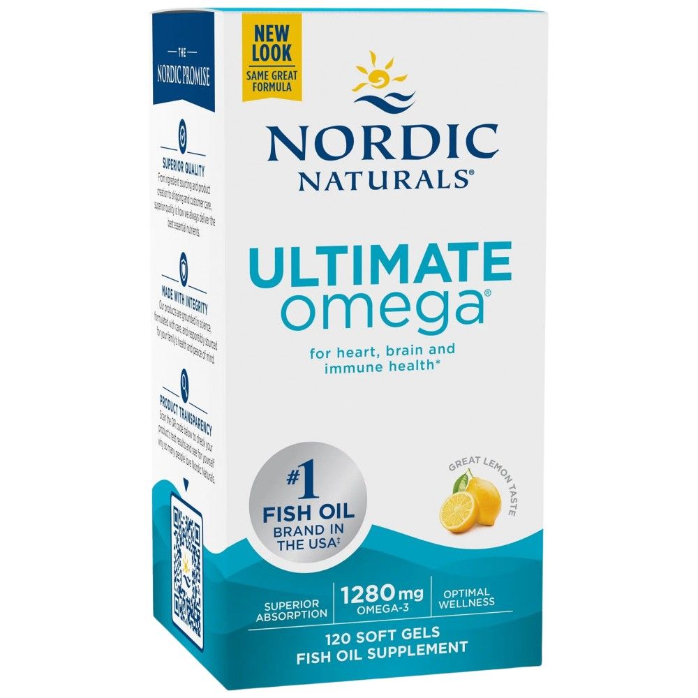 Omega ultime 1280 mg - 120 capsules de gel