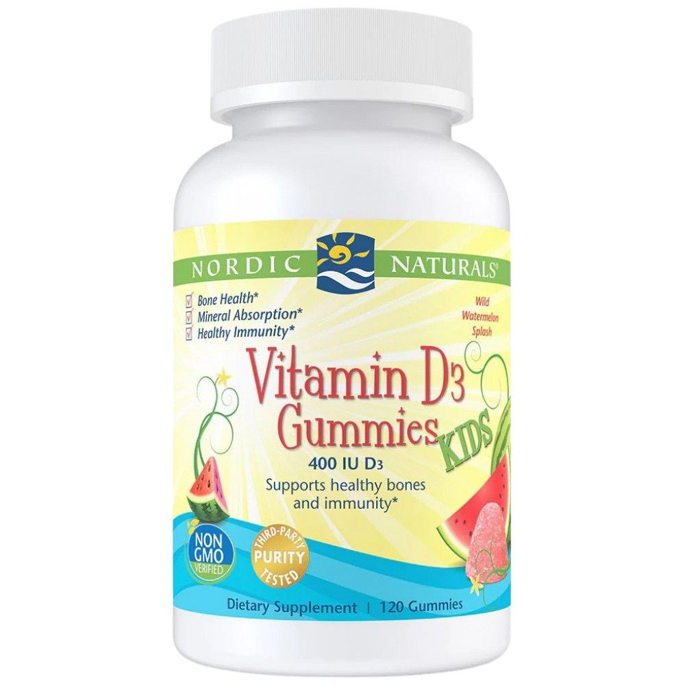 Gummies Vitamin D3 Kids 400 UI - 120 Gummies
