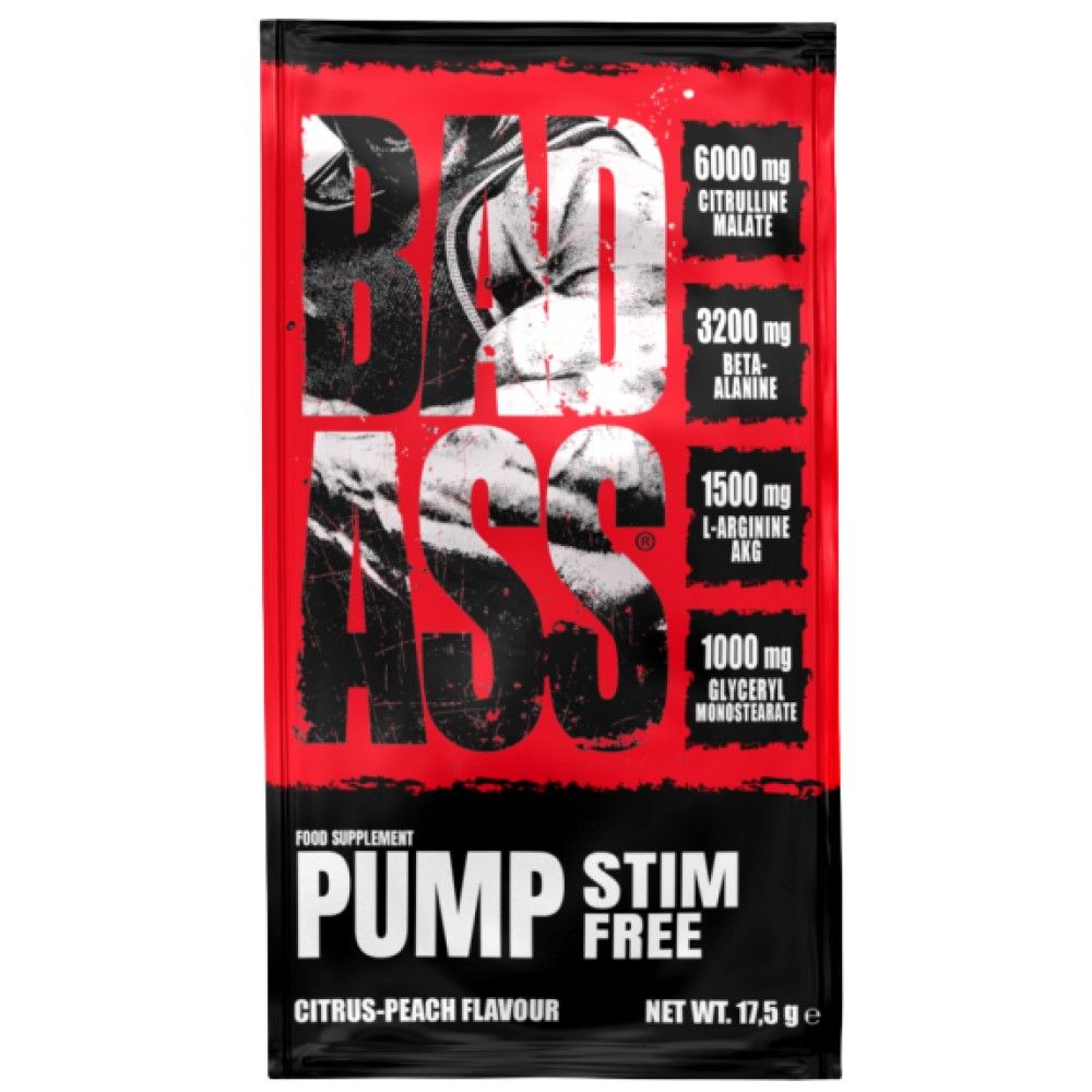 <tc>BAD ASS</tc> Formule sans stimulant PUMP - 17,5 grammes