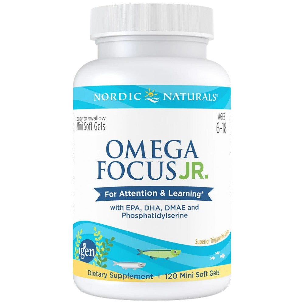 Omega Focus junior - 120 capsules de gel