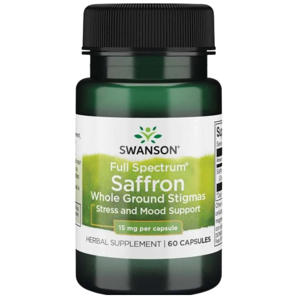 Spectre complet safran 15 mg 60 capsules