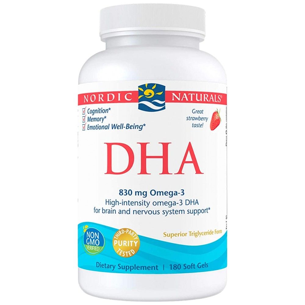 DHA 830 mg - 180 capsules de gel