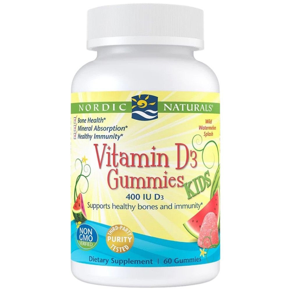 Gummies Vitamin D3 Kids 400 UI - 60 Gummies