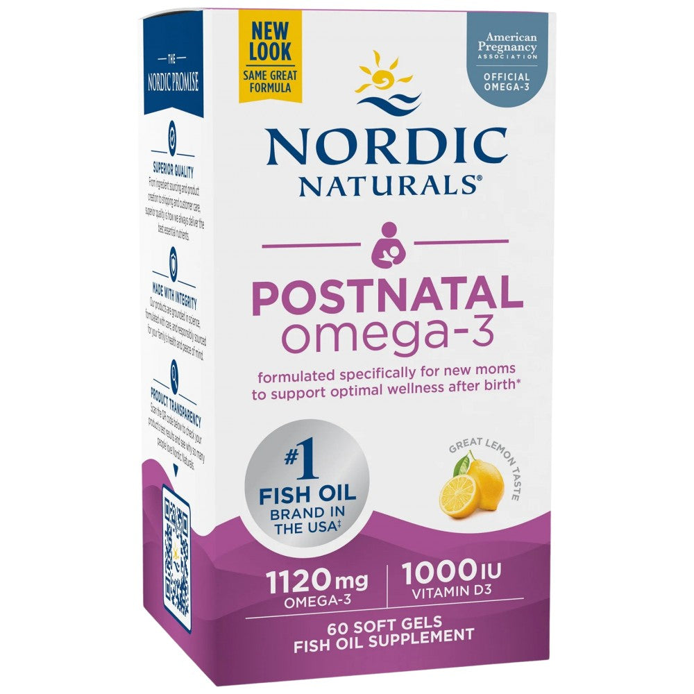 Oméga-3 postnatal - 60 softgels