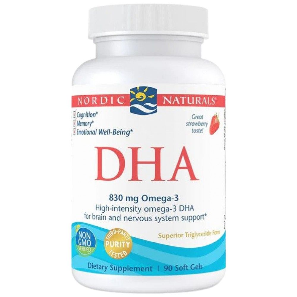 DHA 830 mg - 90 capsules de gel