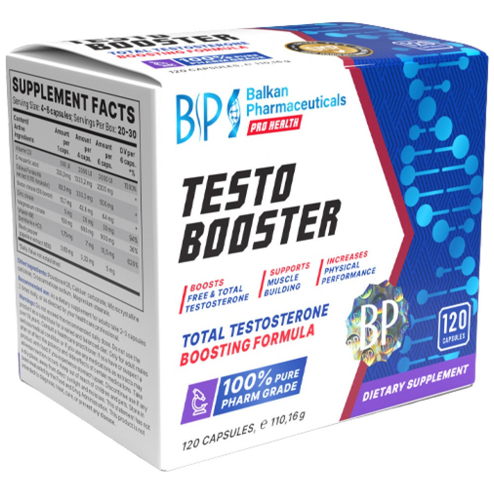 Booster Testo - 120 capsules