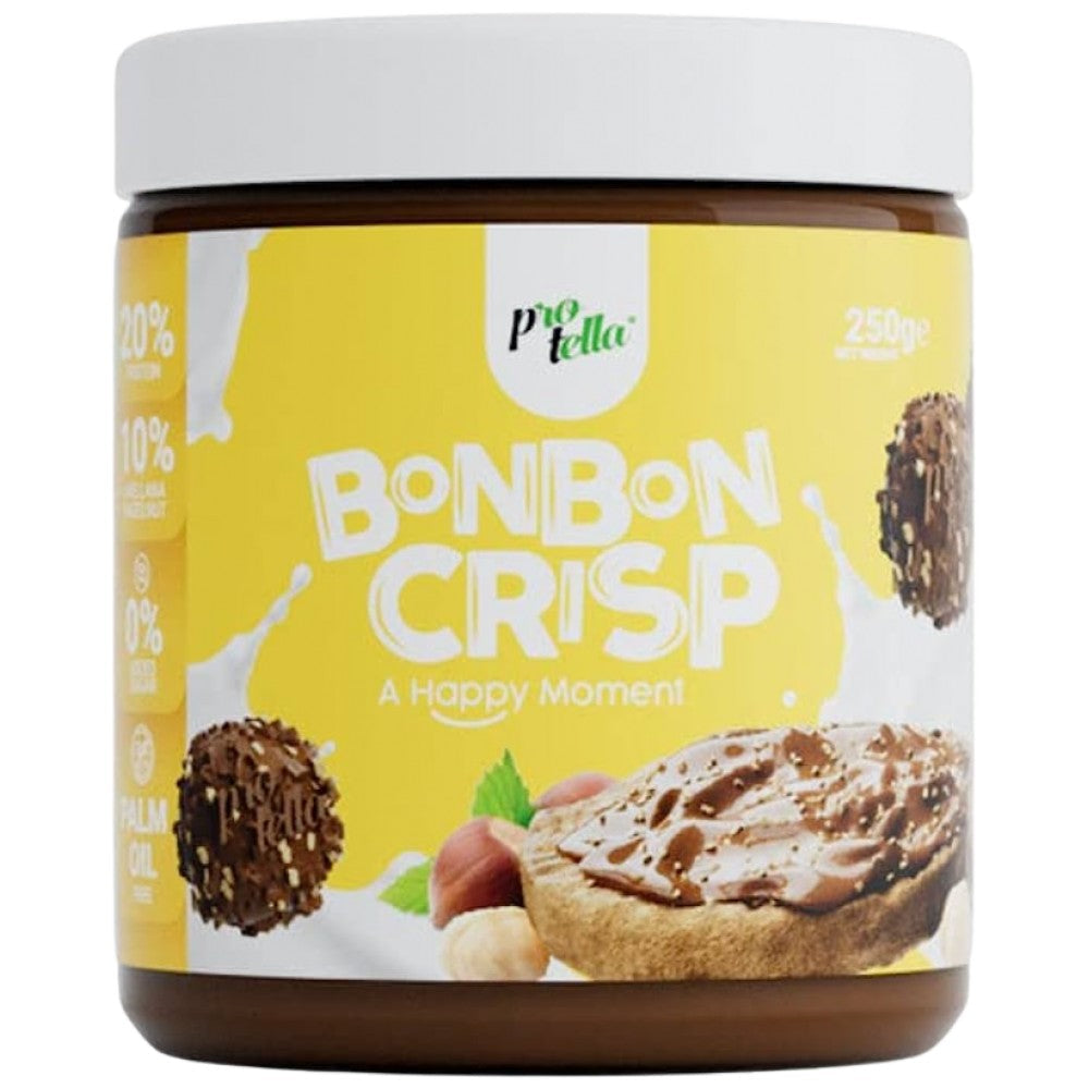 <tc>Protella</tc> Crème protéinée | BonBon Crisp - 250 grammes