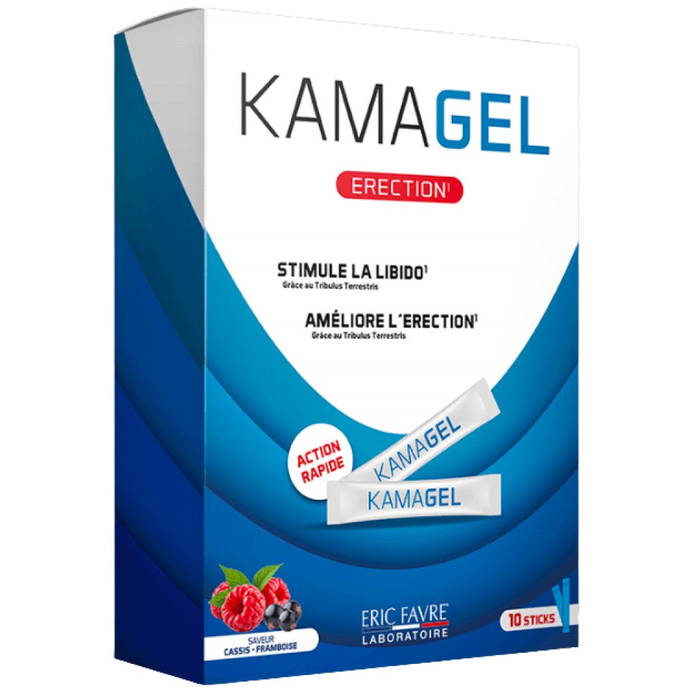 Kamagel | Sticks d'érection - 10 sachets