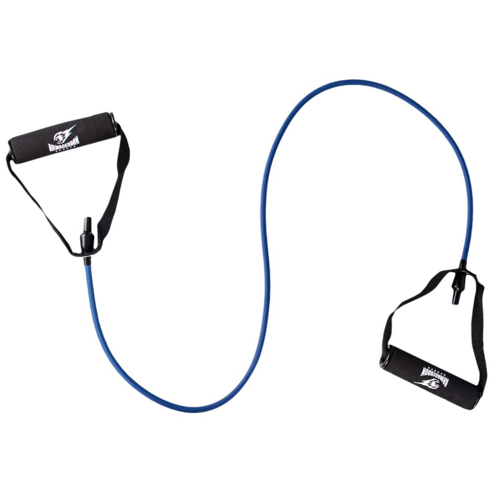 Bande de fitness avec poignées - 10 kg (bleu)/bande de fitness avec poignées - 10 kg