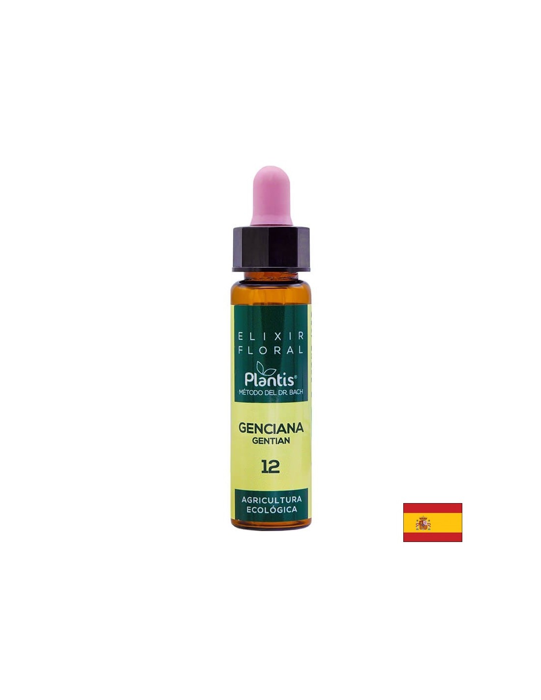 Élixir de couleur à la gentiane pour la bonne humeur - Gouttes selon la méthode du Dr Bach, 10 ml Arte<tc>san</tc>je