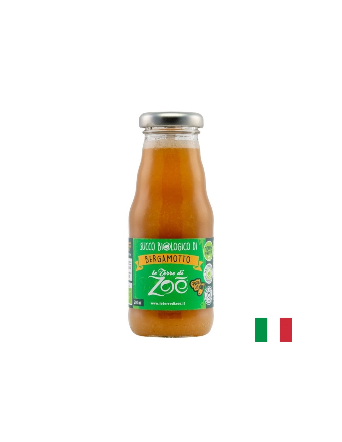 Jus de bergamote 100% biologique, 200 ml