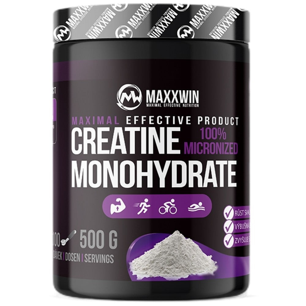 100% monohydrate de créatine micronisée - 500 grammes