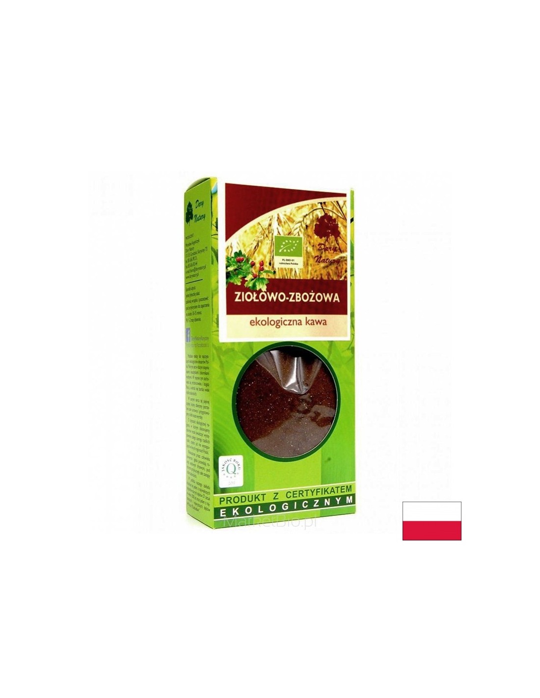 Café aux herbes à base de grains et d'herbes Bio, 100 g <tc>Dary Natury</tc>