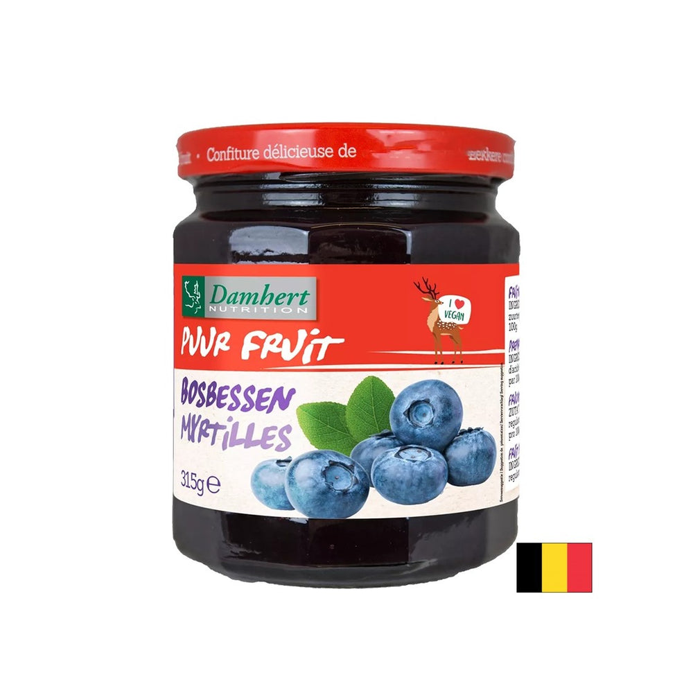 100% de confiture de myrtille (sans sucre), 315 g