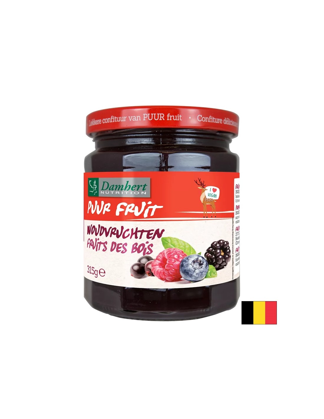 100% baies Jam, 315 g