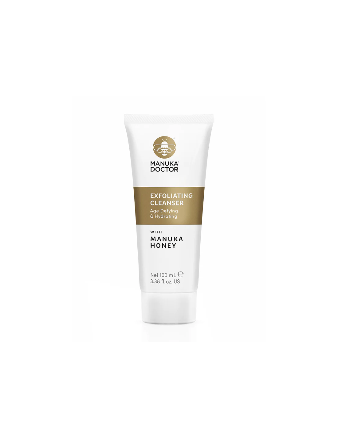 Gommage du visage nettoyant avec du miel manuka, 100 ml