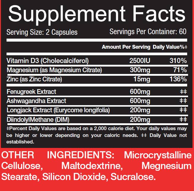 Test Booster 120 Capsules