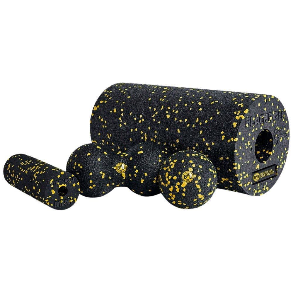 <tc>Blackroll</tc>® BlackBox Standard | Édition limitée Borussia Dortmund - 4 pièces.