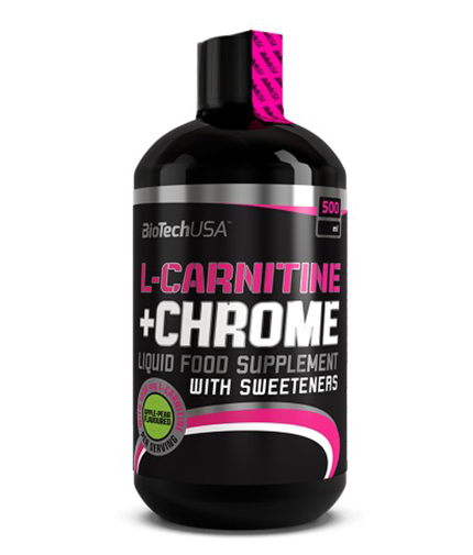 Liquide L-carnitine + chrome 500 ml.