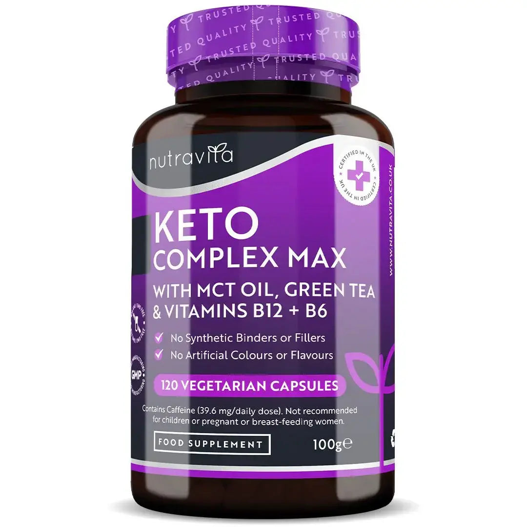 Keto Complex Max /120 gélules, 60 doses/ <tc>Nutravita</tc>