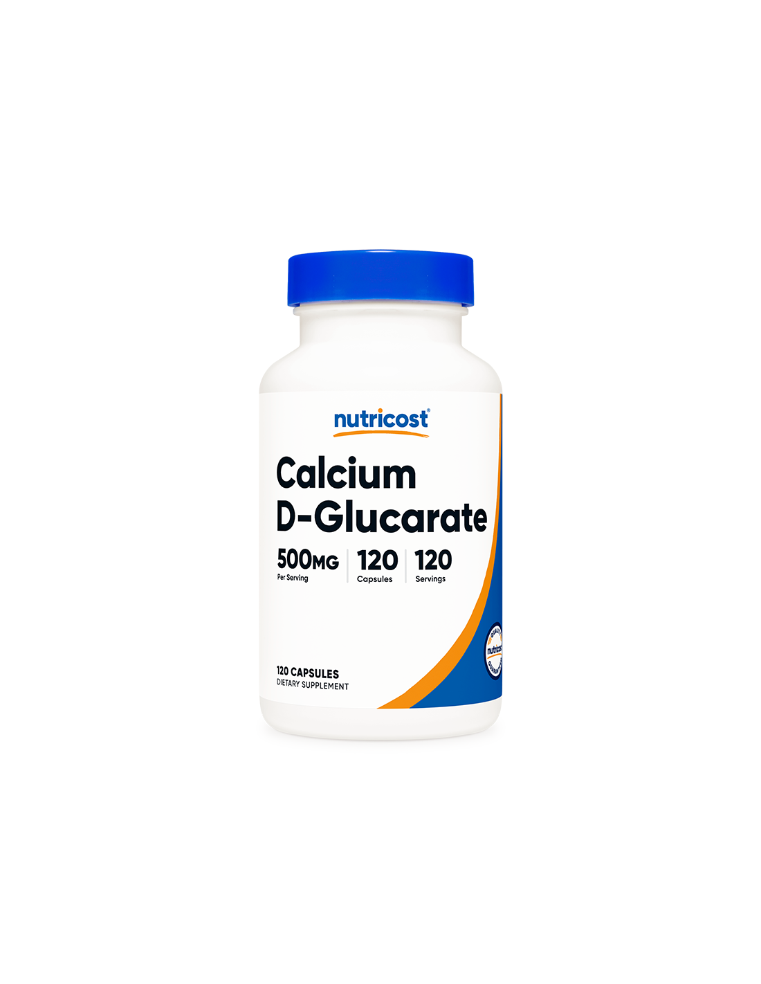 Détoxification et équilibre hormonal - Calcium D-Glucarate, 120 capsules <tc>Nutricost</tc>