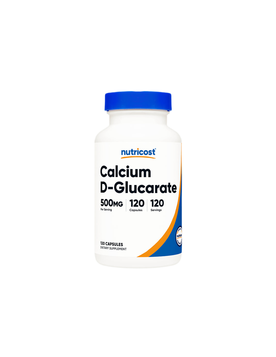 Détoxification et équilibre hormonal - Calcium D-Glucarate, 120 capsules <tc>Nutricost</tc>