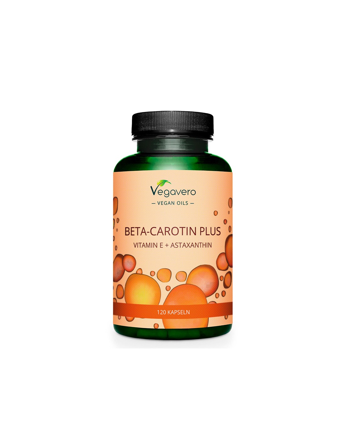 Soins des yeux et de la peau - bêta-carotène + vitamine E + astaxanthine, 120 capsules