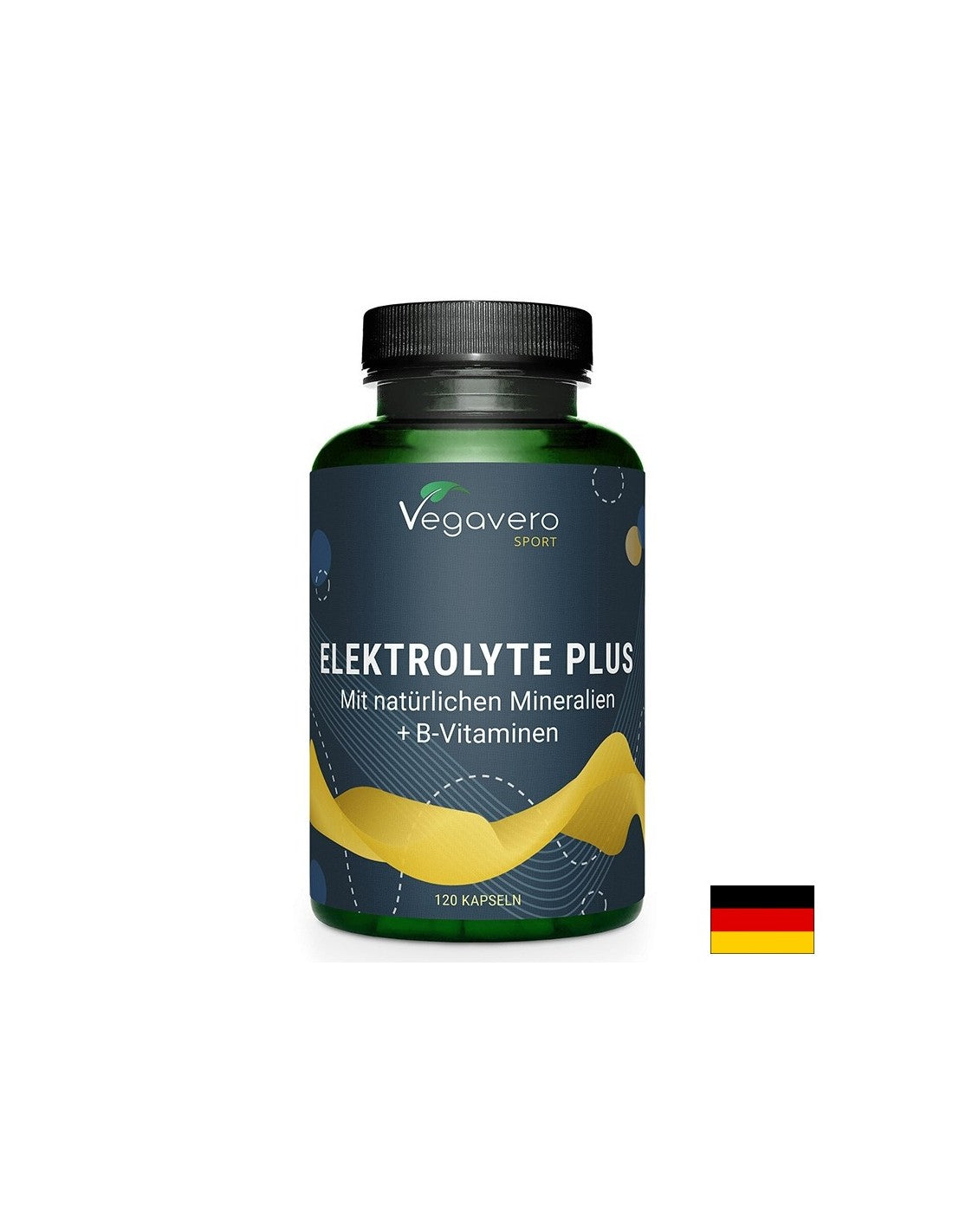 Électrolytes + Minéraux naturels et vitamines B, 120 <tc>Vegavero</tc> capsules