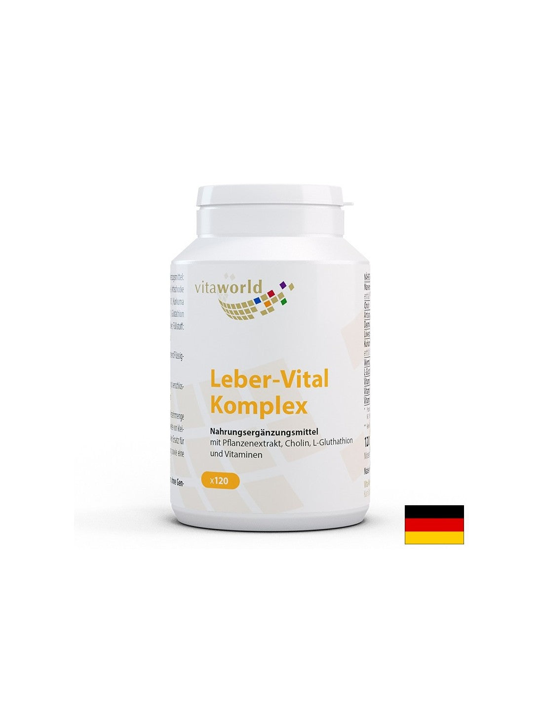 Formule avec vitamines et extraits de plantes pour le foie, 120 capsules