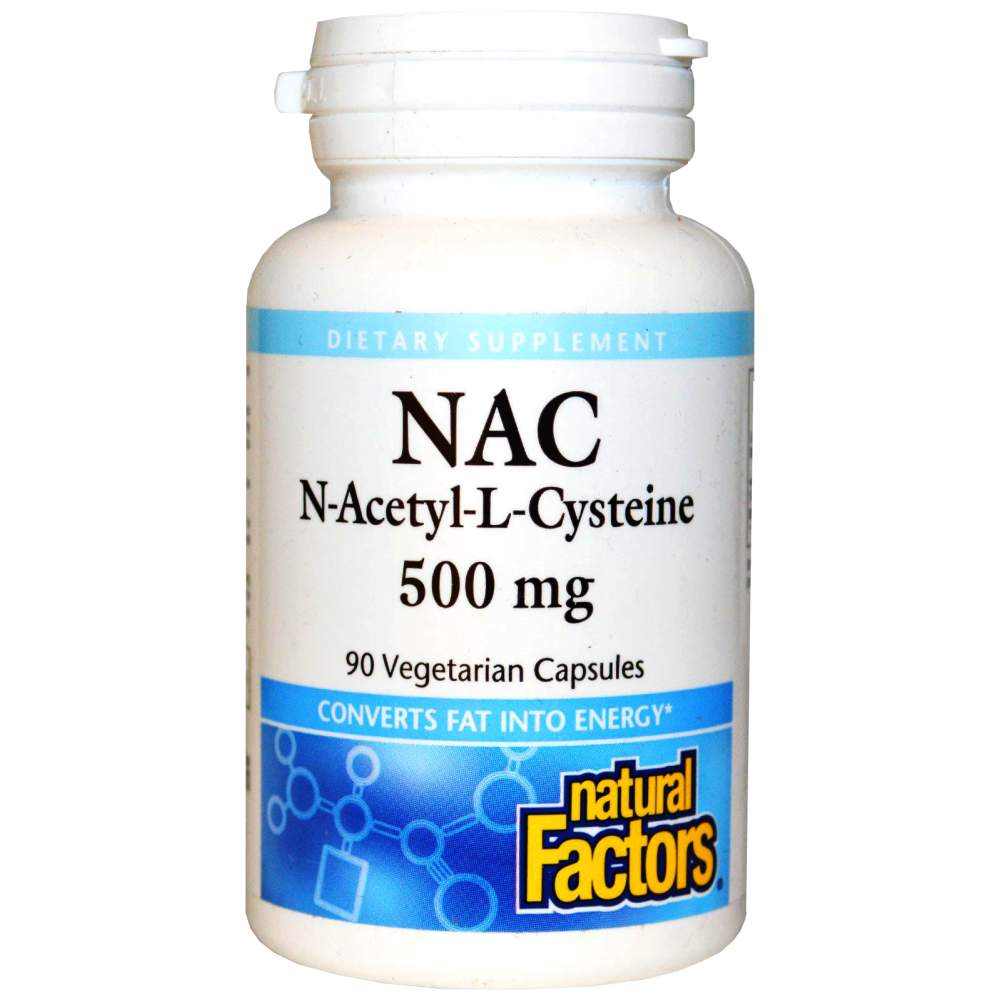 N-acétyl L-cystéine 500 mg 90 capsules