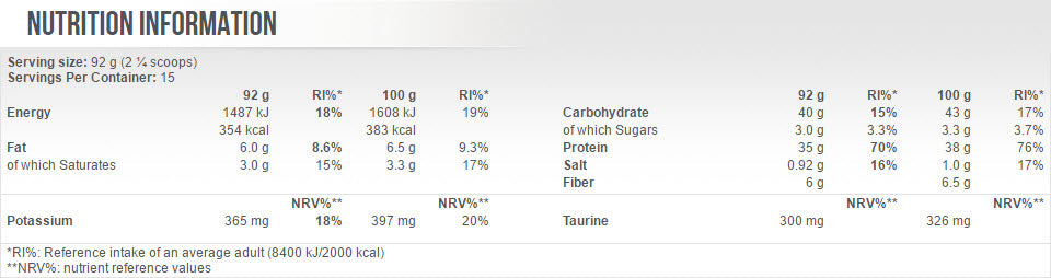 Oat n Whey 1380G