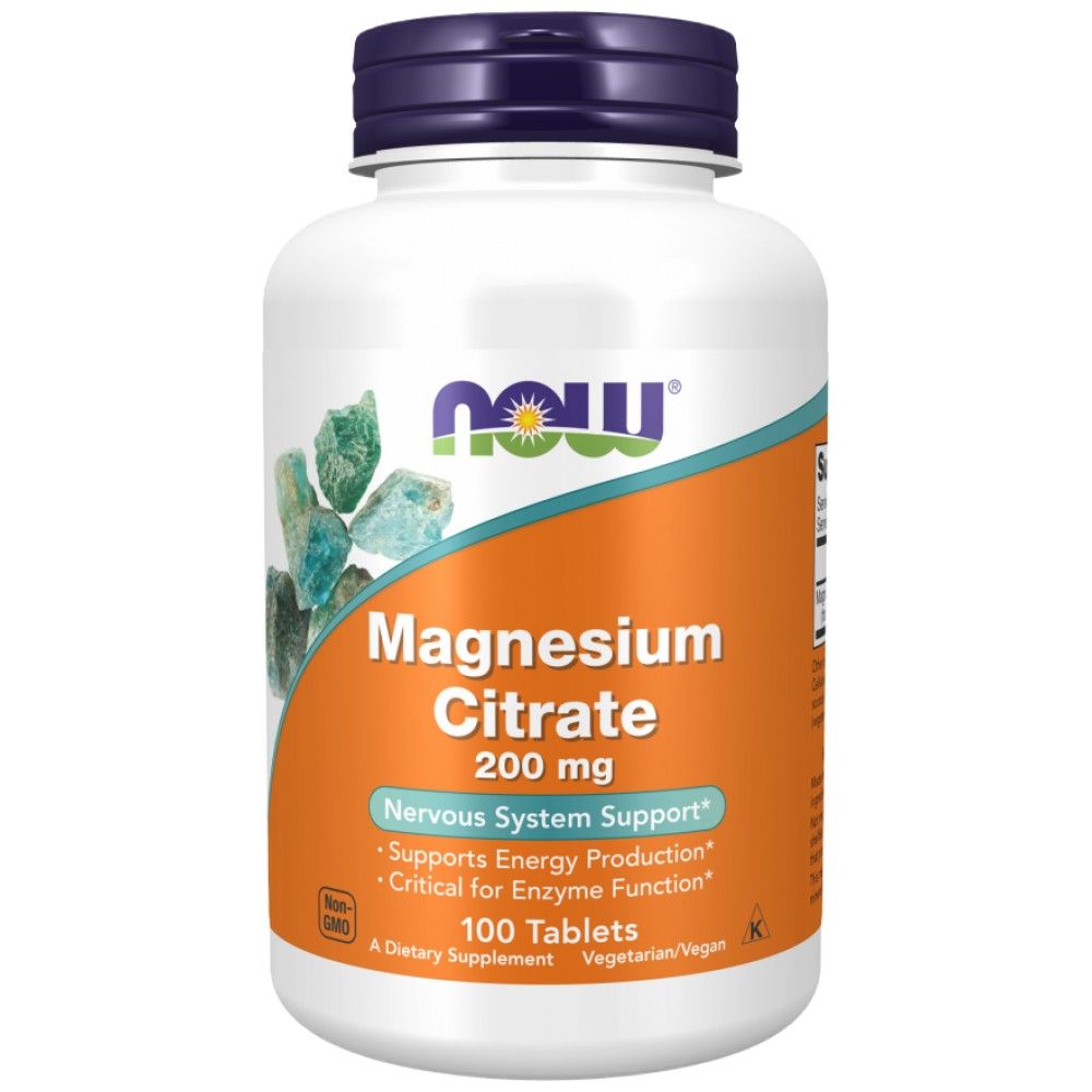 Citrate de magnésium 200 mg - 100 comprimés