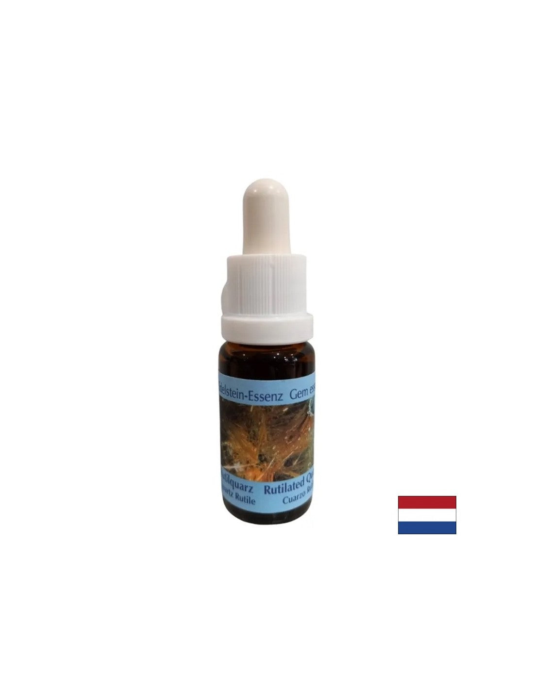 Prend en charge la transformation et l'équilibre positifs - Essence Rutilated Quartz n ° 13, baisse 15 ml