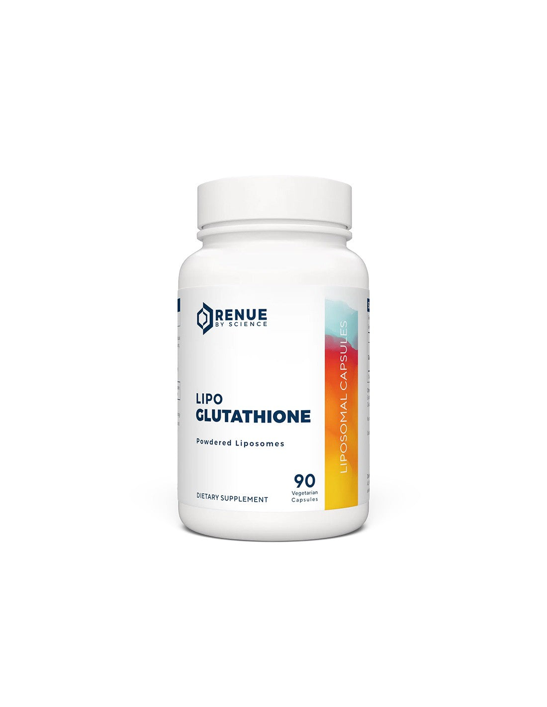 Glutathion - Antioxydant puissant - liposomal, forme hautement absorbable, 130 mg, 90 capsules pour 3 mois d'admission