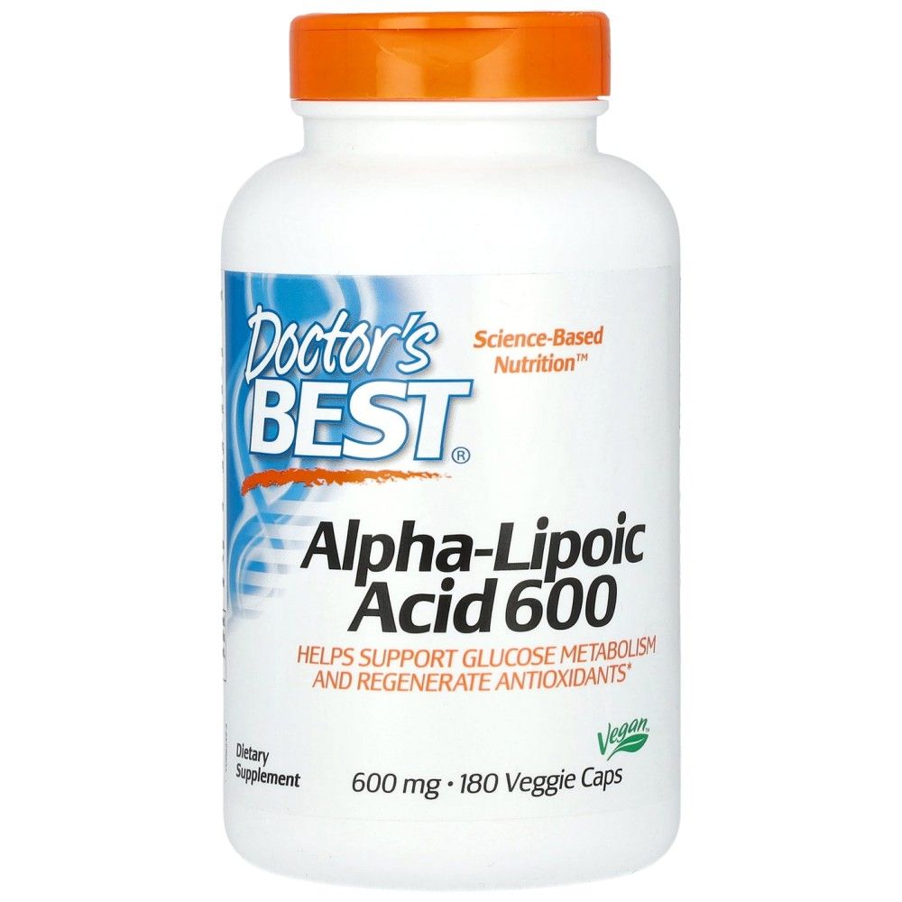 Meilleure acide lipoïque alpha 600 mg - 180 capsules